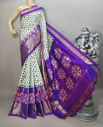 PRIHIDSS5A06NCDD16- Ikat silk saree