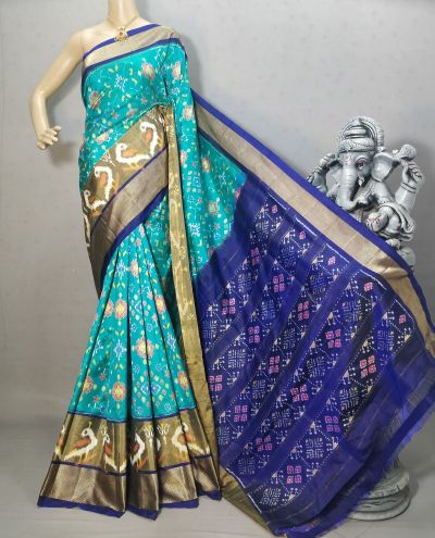 PRIHIDSS5Y09NDDC09- Ikat silk saree