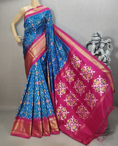 PRIHIDSS5N02NCCD17- Ikat silk saree