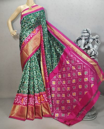 PRIHIDSS5N02NCCD08- Ikat silk saree