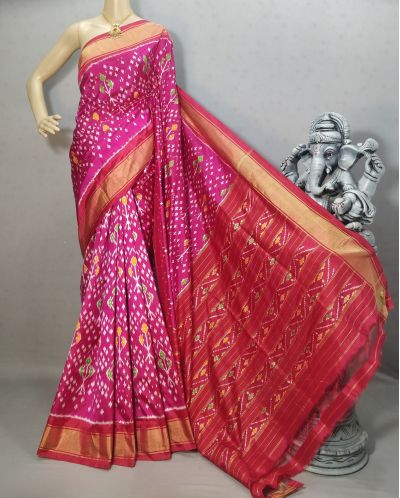PRIHIDSS5N05TTCD09- Ikat silk saree