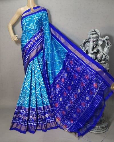PRIHIDSS5Y12BTCD05- Ikat silk saree