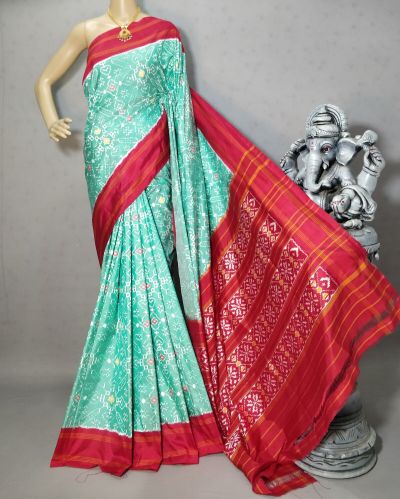 PRIHIDSS5Y12BTCD13- Ikat silk saree