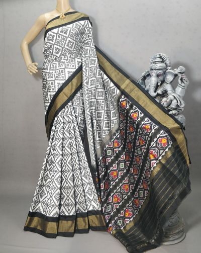 PRIHIDSS5A09BTCD21- Ikat silk saree