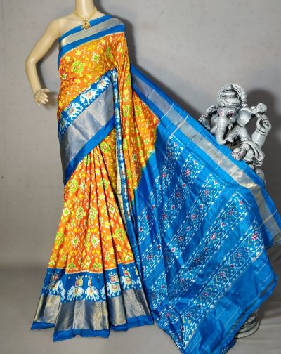 PRIHIDSS5A30NCCD12- Ikat silk saree