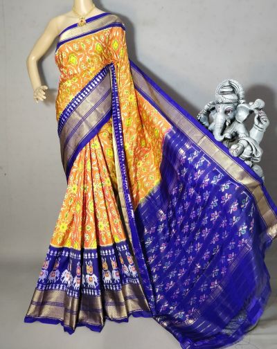 PRIHIDSS5A30NCCD13- Ikat silk saree