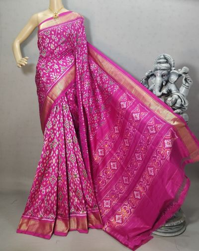 PRIHIDSS5Y09NDDC15- Ikat silk saree