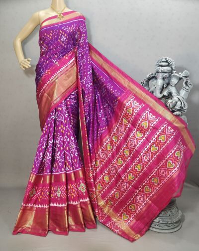 PRIHIDSS5N02NCCD10- Ikat silk saree