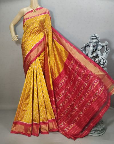 PRIHIDSS5N05TTCD10- Ikat silk saree