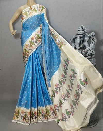 PRIHIDSS5A08NSDC04- Ikat silk saree