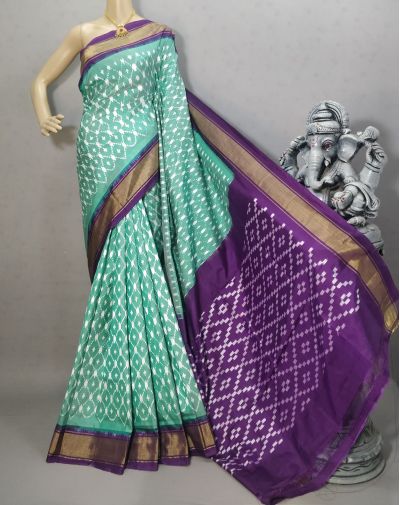 PRIHIDSS5Y02TTCD18- Ikat silk saree