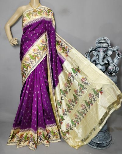 PRIHIDSS5Y06NSCC06- Ikat silk saree