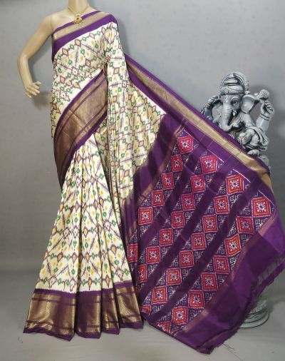 PRIHIDSS5N02NCCD12- Ikat silk saree