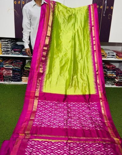 PSRGILWS5A06XZCD08- light weight Ikat silk saree