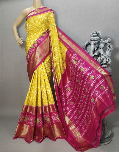 PRIHIDSS5A06NCDD11- Ikat silk saree