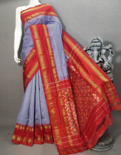 PSTHIDSS5Y12TBCD15- Ikat silk saree