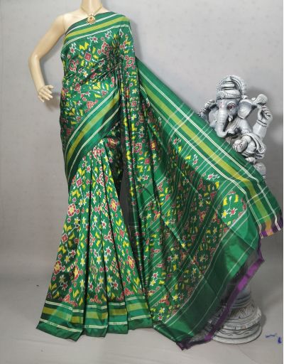 PRIHIDSS5A09BTCD10- Ikat silk saree