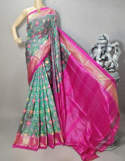 PRIHIDSS5A06NCDD23- Ikat silk saree