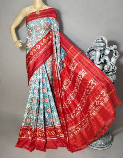 PRIHIDSS5A09BTCD36- Ikat silk saree