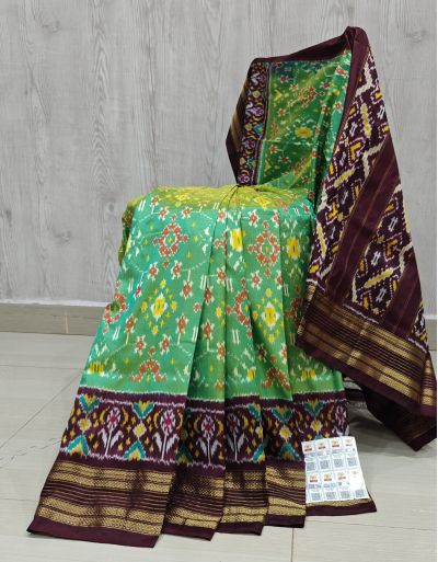 PSHLIDSS5Y04NCDD20- Ikat silk saree