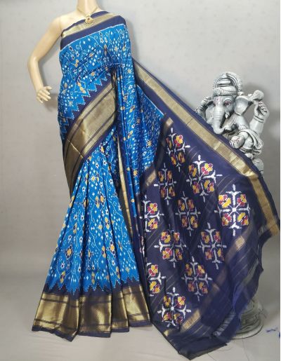 PRIHIDSS5A06NCDD12- Ikat silk saree