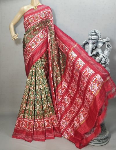 PRIHIDSS5A09BTCD02- Ikat silk saree