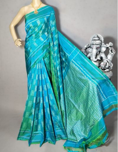 PRIHIDSS5A09BTCD26- Ikat silk saree