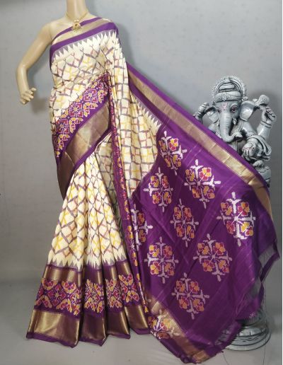 PRIHIDSS5A30NCCD07- Ikat silk saree
