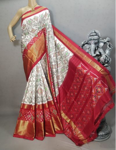 PRIHIDSS5A30NCCD09- Ikat silk saree