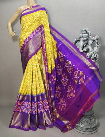 PRIHIDSS5A06NCDD01- Ikat silk saree
