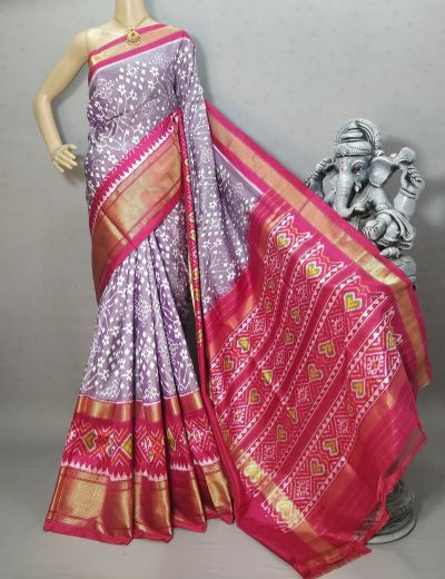 PRIHIDSS5A06NCDD06- Ikat silk saree