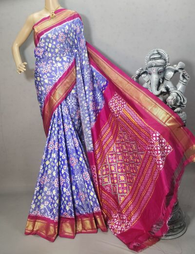 PRIHIDSS5A30NCCD10- Ikat silk saree