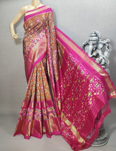 PRIHIDSS5A06NCDD03- Ikat silk saree