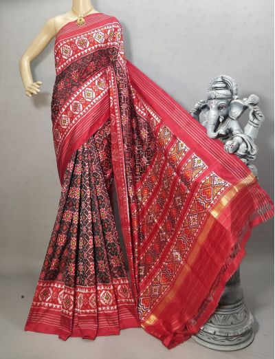 PRIHIDSS5A09BTCD19- Ikat silk saree