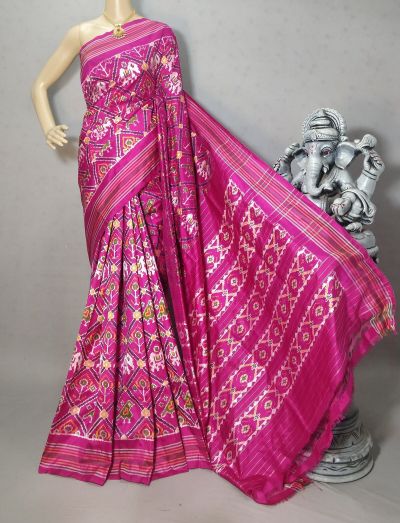 PRIHIDSS5A08NSDC06- Ikat silk saree