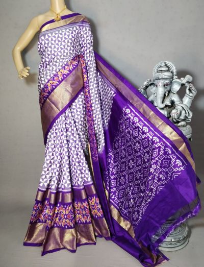 PRIHIDSS5A30NCCD46- Ikat silk saree