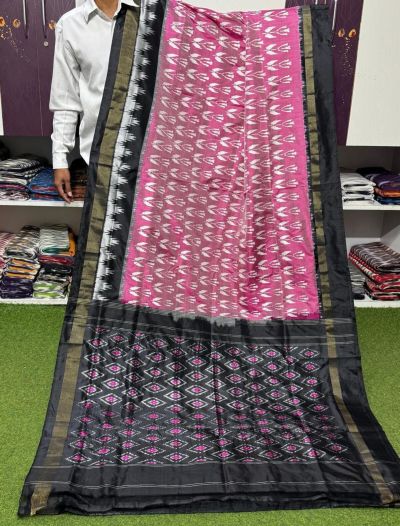 PGMRILWS5A07XZCD32- light weight Ikat silk saree