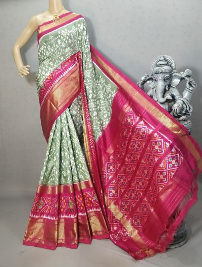 PRIHIDSS5A30NCCD38- Ikat silk saree
