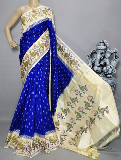 PRIHIDSS5A08NSDC03- Ikat silk saree