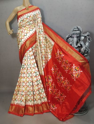 PRIHIDSS5A30NCCD11- Ikat silk saree