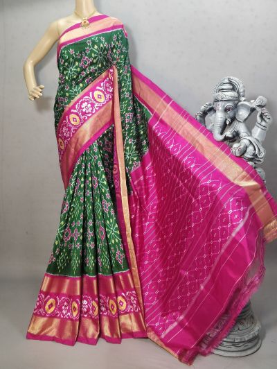 PRIHIDSS5A06NCDD04- Ikat silk saree