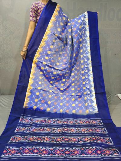 PGMRIDSS5M31TSDC01- Ikat silk saree