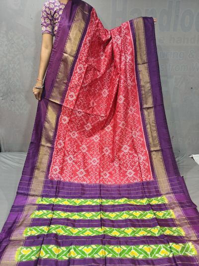 PGMRIDSS5M31TSDC02- Ikat silk saree