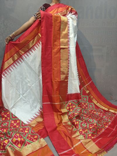 PGMRIDSS5M31TSDC03- Ikat silk saree