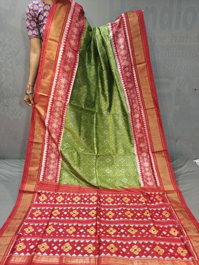 PGMRIDSS5M31TSDC07- Ikat silk saree
