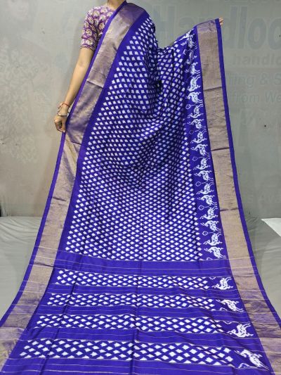 PGMRIDSS5M31TSDC08- Ikat silk saree