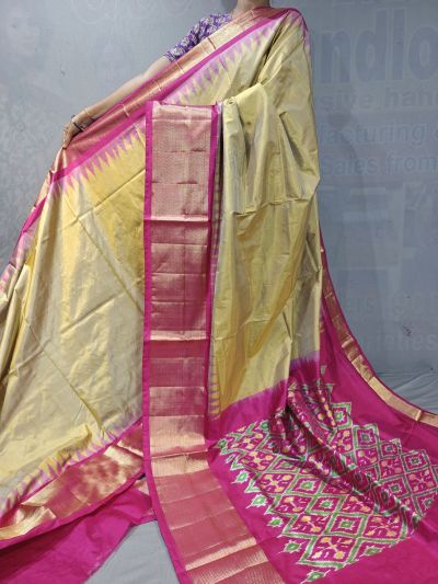 PGMRIDSS5M31TSDC18- Ikat silk saree