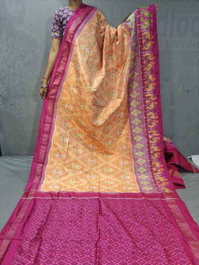 PGMRIDSS5M31TSDC20- Ikat silk saree