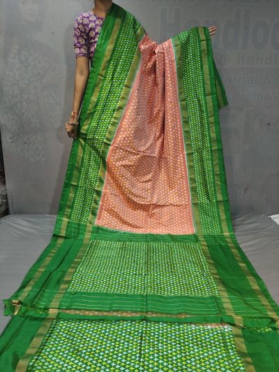 PGMRIDSS5M31TSDC21- Ikat silk saree