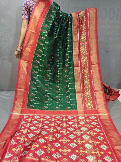 PGMRIDSS5M31TSDC22- Ikat silk saree